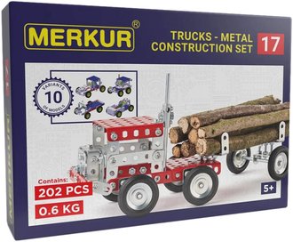 MERKUR M 017 Auto Kamion 202 dlk *KOVOV STAVEBNICE*