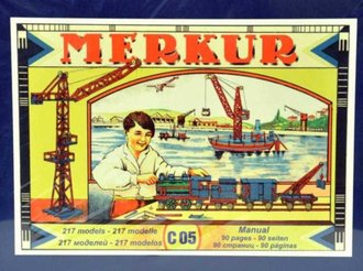 MERKUR C05 Classic retro 339 dlk *KOVOV STAVEBNICE*