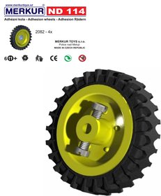 MERKUR ND114 Adhzn kola nhradn dl set 4ks KOVOV STAVEBNICE