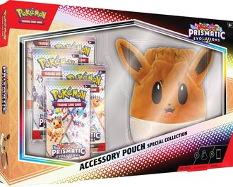 Hra Pokmon TCG SV8.5 Prismatic Evolutions Accessory Pouch Collection EN