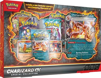 Hra Pokmon TCG Charizard ex Special Collection set 5x booster s doplky