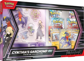 Hra Pokmon TCG Cynthias Garchomp ex Premium Collection 6x booster
