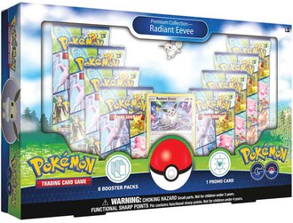 Hra Pokmon TCG: GO Radiant Eevee Premium Collection 8x booster s doplky