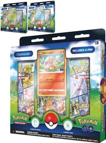Hra Pokmon TCG: GO Pin Collection set 3x booster s doplky 3 druhy