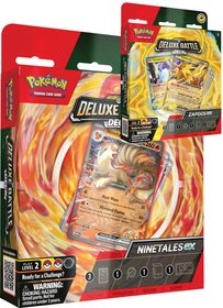 Hra Pokmon TCG: Deluxe Battle Deck Ninetales ex / Zapdos ex 2 druhy