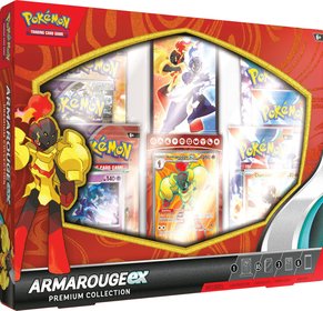 Hra Pokmon TCG: Armarouge ex set 6x booster s promo kartami a obaly