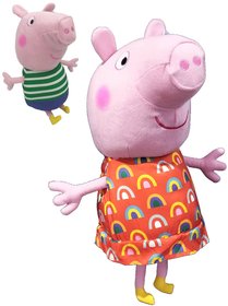 PLY Prastko Peppa Pig 50cm v letnm obleku 2 druhy *PLYOV HRAKY*