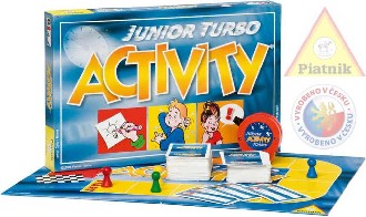 PIATNIK Hra ACTIVITY Junior turbo *SPOLEENSK HRY*