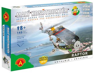 ALEXANDER Mal konstruktr Vrtulnk konstrukn STAVEBNICE 104 dlk kov