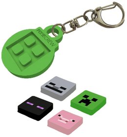 PIXIE CREW &amp; MINECRAFT Klenka zelen + 4 multipixely silikon