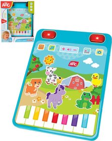 SIMBA Baby tablet zbavn pianko na baterie Svtlo Zvuk plast