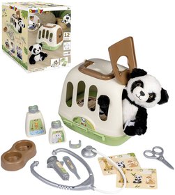 SMOBY Mal veterin dtsk lkask poteby s pepravnm boxem a pandou