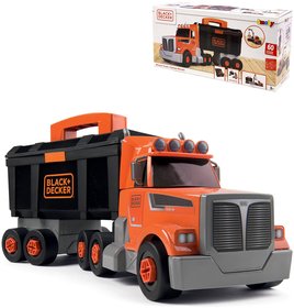 SMOBY B+D Kamion jeb roubovac s pvsem stavebn auto s boxem a nadm