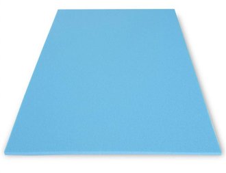 SEDCO Karimatka aerobic 90x50cm Svtle modr fitness podloka na cvien