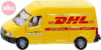 SIKU Dodvka potovn Mercedes Sprinter DHL KOV