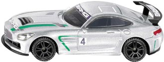 SIKU Auto Mercedes AMG GT4 stbrn model kov 1529