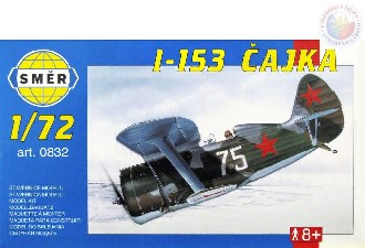 SMR Model letadlo Polikarpov I153 1:72 (stavebnice letadla)