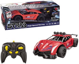 RC Auto erven mlhov efekt na vyslaku 2,4GHz na baterie Svtlo Zvuk