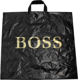 Taška igelitová nákupní BOSS černá 50x50cm