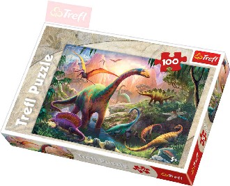 TREFL PUZZLE Svt dinosaur 100 dlk 41x28cm skldaka 116277