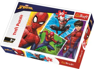 TREFL PUZZLE Spiderman a Miguel Marvel 27x20cm 30 dlk skldaka