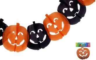 Girlanda Halloween dn ozdobn zvs 3m paprov dekorace