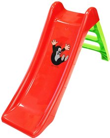 KRTEK Skluzavka baby Krteek 110cm erven klouaka plast