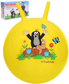 KRTEK (Krteek) M skkac 40cm lut dtsk hopsadlo s dradly