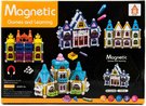 Stavebnice magnetick Domeek set 75 dlk  v krabici