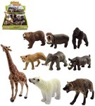 Zvata divok Safari 10cm mini plastov figurky zvtka 9 druh