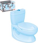 DOLU Toaleta baby WC modr pro dti s vyjmatelnm nonkem na baterie Zvuk