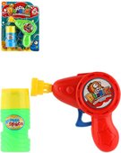 Bublifuk pistole 12cm na setrvank set s npln plast 2 barvy