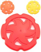 Létající talíř frisbee 22cm házecí disk plastový 3 barvy