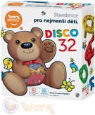 SEVA Baby stavebnice plastov DISCO set 32 krouk pro miminko v krabici