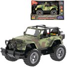 Auto Jeep vojensk army vozidlo na setrvank 23cm na baterie Zvuk CZ plast