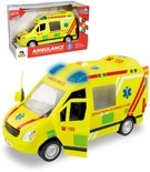 Auto City Collection česká ambulance sanitka na setrvačník na baterie CZ Světlo Zvuk