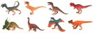 Zvata dinosaui 8-12cm plastov figurky zvtka 8 druh