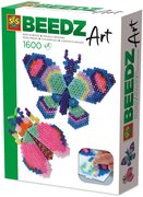 SES CREATIVE Beedz zaehlovac 3D korlky Art motl a brouk 1600ks