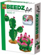 SES CREATIVE Beedz zaehlovac 3D korlky Art kaktus 1600ks