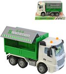Auto pracovní popelářské plastové 16cm volný chod