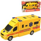 Auto sanitka lut na setrvank 19cm ambulance na baterie Svtlo Zvuk CZ