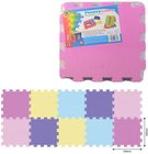 Mkk bloky barevn A 10ks pnov koberec baby puzzle podloka na zem