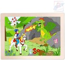 WOODY DEVO Puzzle v rmeku Princ Bajaja 24x17cm skldaka 24 dlk