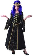 KARNEVAL aty kouzelnice vel. M (120-130cm) 5-9 let *KOSTM*