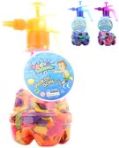 Pumpa plnič na vodní balonky set tlakovací láhev + vodní bomby 100ks 3 barvy
