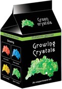 Rostouc krystaly zelen mini dtsk chemick experimentln sada
