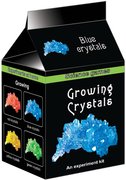 Rostouc krystaly modr mini dtsk chemick experimentln sada