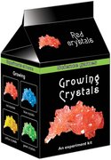 Rostouc krystaly erven mini dtsk chemick experimentln sada