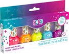 MAKE IT REAL Dtsk laky na nehty neonov set 5 barev 40ml v krabici