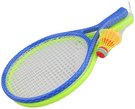 2 rakety 42cm set se 2 mky na soft tenis a badminton 2v1 v sce plast